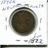 Image 2 : 1872 NFLD 1 Cent Piece