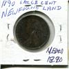 Image 2 : 1890 NFLD Large 1 Cent Piece