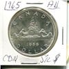 Image 1 : 1965 AU Canadian Silver Dollar
