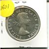 Image 2 : 1960 AU Canadian Silver Dollar