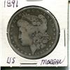 Image 1 : 1891 O US Morgan Silver Dollar