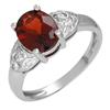 Image 1 : Ring 2.14 ctw Garnet & Diamond 14K Fine Jewelry