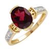 Image 1 : Ring 2.2 ctw Garnet & Diamond 14K Fine Jewelry