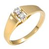 Image 1 : Fine Jewelry Ring 0.07 ctw Diamond 14K Yellow Gold