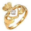 Image 1 : Ring 0.05 ctw Diamond 14K Yellow Gold Fine Jewelry