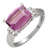 Image 1 : Ring 2.66 ctw Amethyst & Diamond 14K Fine Jewelry