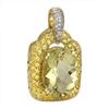 Image 1 : Pendant 5.75 ctw C Citrine/ Yel Sap & Diamond 14K Gold