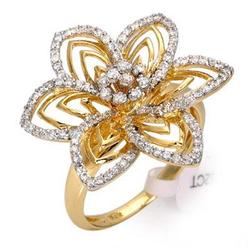Fine Jewelry Ring 0.52 ctw Diamond 14K Yellow Gold