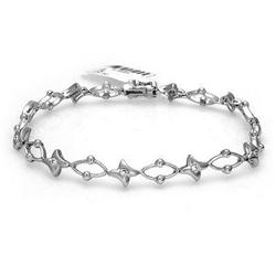 Bracelet 0.27 ctw Diamond 14K White Gold Fine Jewelry