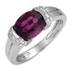 Image 1 : Ring 1.84 ctw Amethyst & Diamond 14K Fine Jewelry