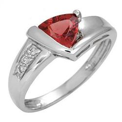 Ring 0.72ctw Pink Tourmaline & Diamond 14K Fine Jewelry