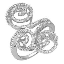 Fine Jewelry Ring 0.60 ctw Diamond 14K White Gold