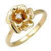 Image 1 : Ring 0.05 ctw Diamond 14K Yellow Gold Fine Jewelry