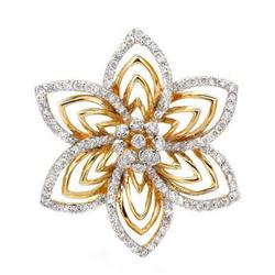 Pendant 0.52 ctw Diamond 14K Yellow Gold Fine Jewelry