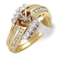 Fine Jewelry Ring 0.66 ctw Diamond 14K Yellow Gold
