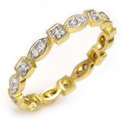 Fine Jewelry Ring 0.22 ctw Diamond 14K Yellow Gold