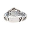 Image 5 : Rolex Ladies Stainless Steel Quickset Salmon Diamond & Emerald Oyster Perpetual
