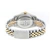 Image 5 : Rolex Mens 2 Tone Champagne Diamond & Ruby 36MM Datejust Wriswatch Oyster Perpet