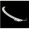 Image 2 : 1.65 ctw Diamond Bangle Bracelet - 14KT White Gold