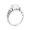 Image 4 : 2.00 ctw Moissanite Ring - 14KT White Gold