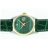 Image 8 : Rolex Datejust Mens 36 Green Malachite 18K/SS Oyster Perpetual Serviced Polished