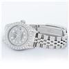 Image 5 : Rolex Ladies Stainless Steel Quickset Meteorite Diamond Lugs Jubilee Datejust Wr