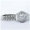 Image 4 : Rolex Ladies Stainless Steel Quickset Mother Of Pearl Diamond Lugs Jubilee Rolex