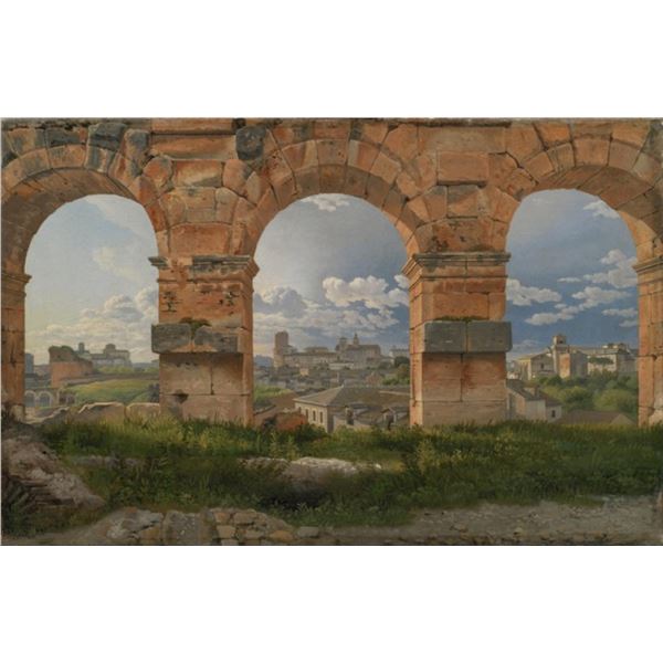 C.W. Eckersberg - Three Arches of the Colosseum