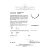 Image 4 : 0.67 ctw Diamond and Tahitian Pearl Necklace - 14KT White Gold