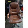 Image 1 : Leather Office Chair
