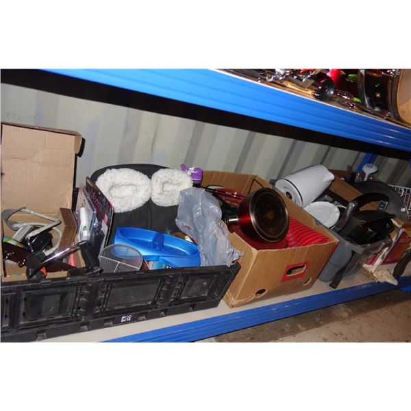 4 Boxes of Misc Items