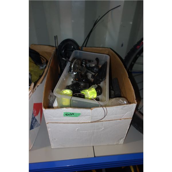 2 Boxes of Misc Bike Parts