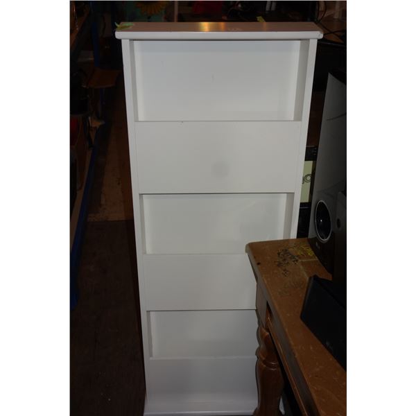 White Mag Cabinet