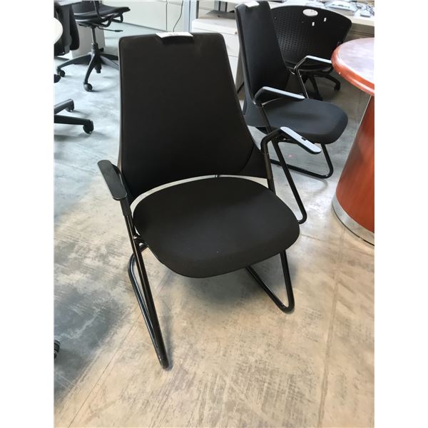 HERMAN MILLER SAYL BLACK CLIENT CHAIR