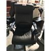 Image 2 : KEILHAUER DANFORTH BLACK LEATHER HIGH BACK EXECUTIVE CHAIR