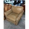 Image 2 : ASHLEY FURNITURE TAN LEATHER ARM CHAIR