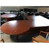 Image 2 : SMED CHERRY 6' X 6' P-TOP L-SHAPE EXECUTIVE DESK (LEFT HAND)