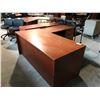 Image 2 : SMED CHERRY 6' X 6' L-SHAPE EXECUTIVE DESK (RIGHT HAND)