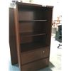 Image 2 : SMED CHERRY 6' 2 DRAWER LATERAL FILE CABINET WITH OVER SHELF