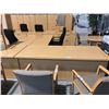 Image 2 : MAPLE 7' X 9' L-SHAPE EXECUTIVE DESK (RIGHT HAND)