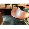 Image 3 : SMED CHERRY 6' X 6' P-TOP L-SHAPE EXECUTIVE DESK