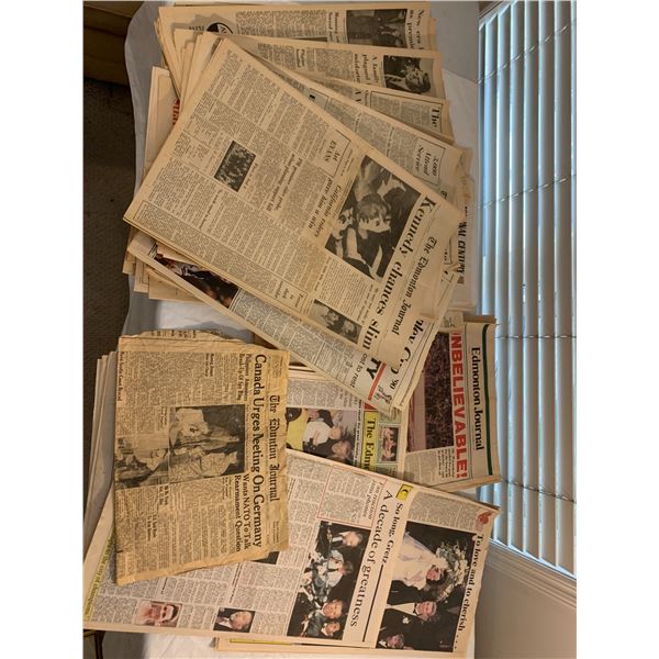 Edmonton History Newspapers
