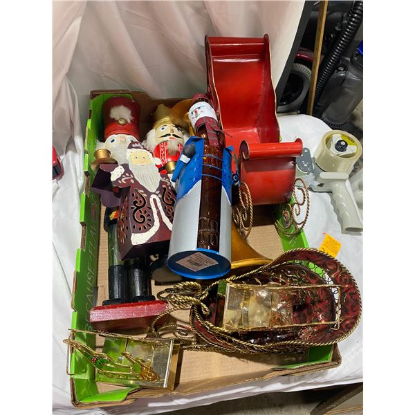 Christmas decor with nutcrackers