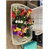 Image 1 : Bin of flowers