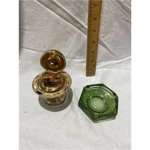 Lighter and ashtray