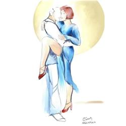 Tango Milonga Dance Argentina Poster 32x24 Sign#2183102