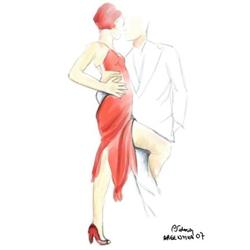 Tango Milonga Dance Argentina Poster 32x24 Sgn #2183103