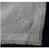 Image 1 : VICTORIAN LINEN CENTERPIEACE-MONOGRAM #2183268