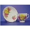 Image 1 : Castle China Tea Cup & Saucer  #2183296