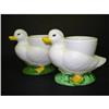 Image 1 : VINTAGE EGG CUP 's - LOVELY 2 WHITE DUCKS #2183324